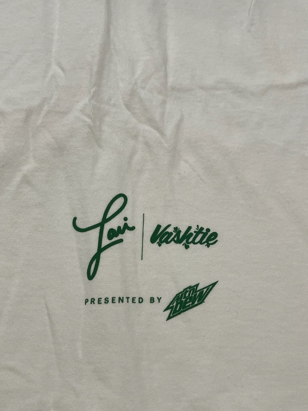 Lai Vashtie x Mountain Dew Women Who Do Graphic Tee White 2XL 100% Cotton - Picture 6 of 10